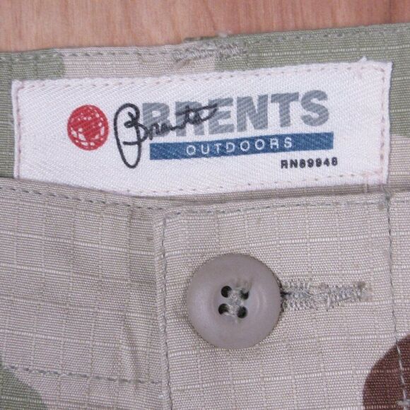 Military Desert Camo Ripstop Tactical Pants Sz XL Double Knee Cargo Utility NWT - Picture 4 of 16